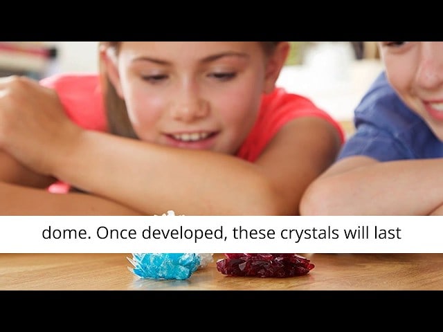 Crystal Growing Experiment For Kids