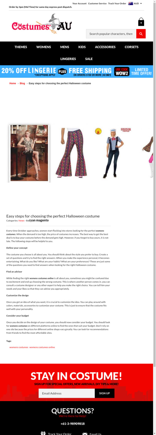Blog - Easy steps for choosing the perfect Halloween costume