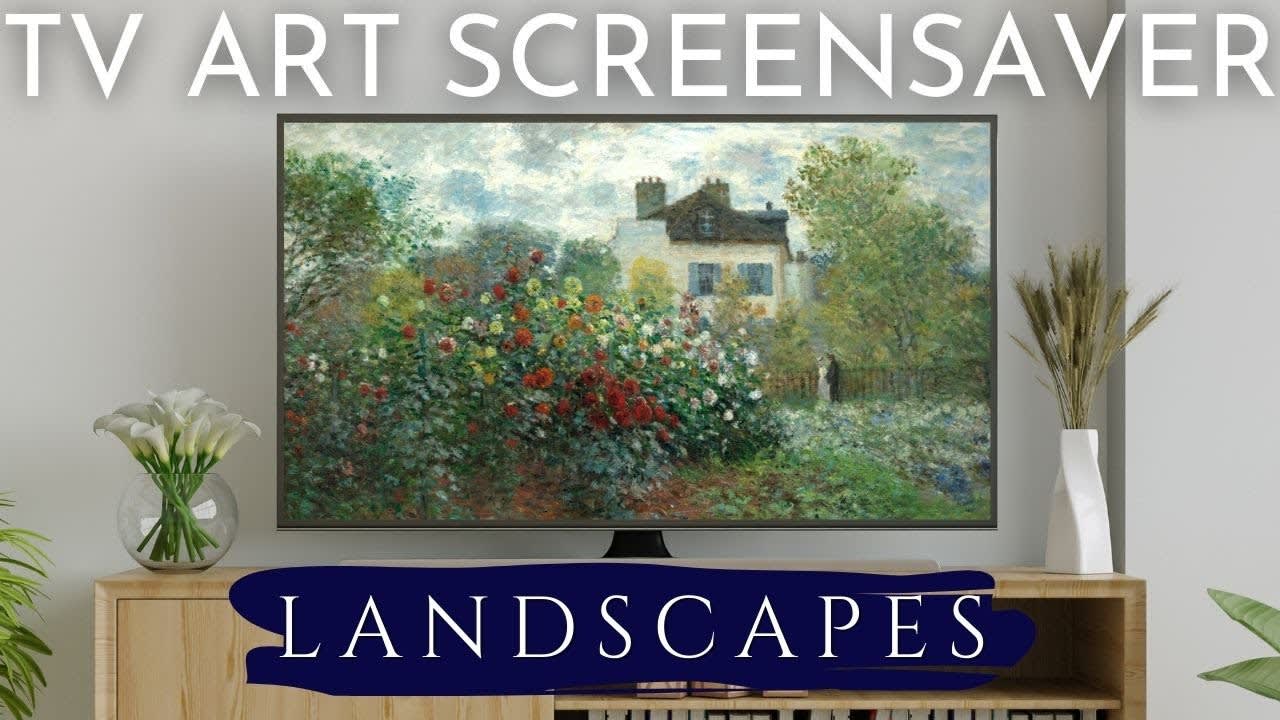 Landscape Art Slideshow for Your TV Famous Paintings Screensaver 2