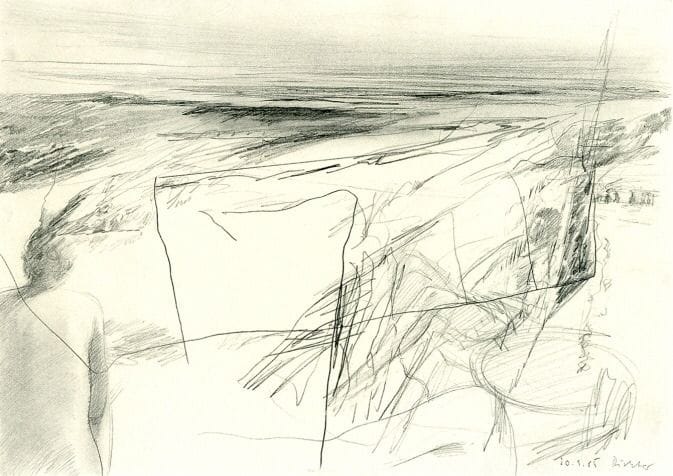 Gerhard Richter (Ger. 1932) Drawing CR: 85/10 (1985) Graphite on paper ...