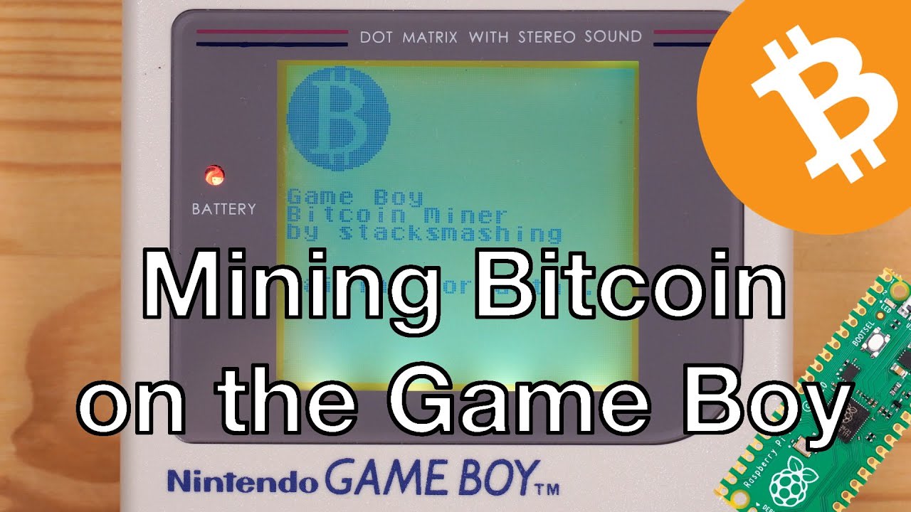 Mining Bitcoin on the Game Boy