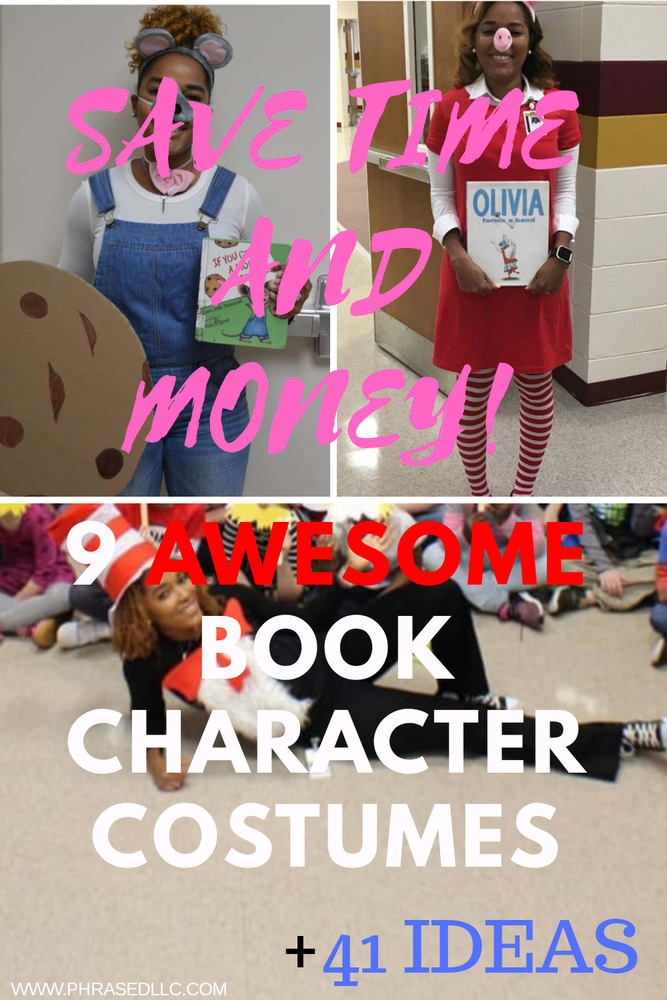 Save Time and Money (9 Awesome DIY Book Character Costumes +41 Ideas )