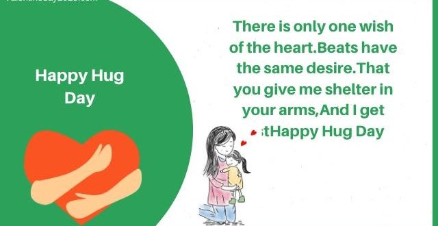 Happy Hug Day Quotes 2020, Whatsapp Status, Wishes - Happy Valentine Day 2020