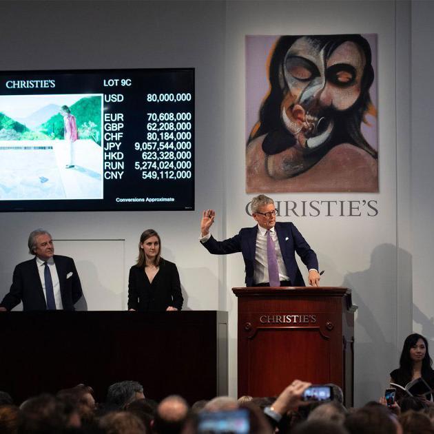 David Hockney Painting Breaks Record, Selling for $90 Million at Auction