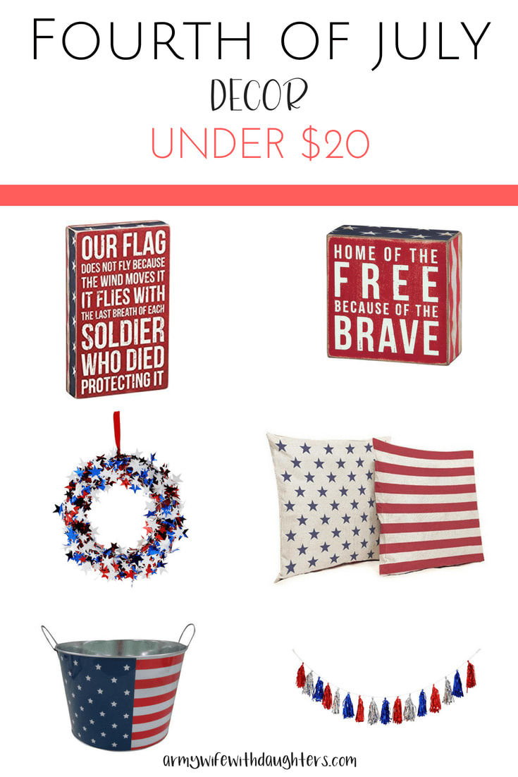 Fourth Of July Decor On A Budget