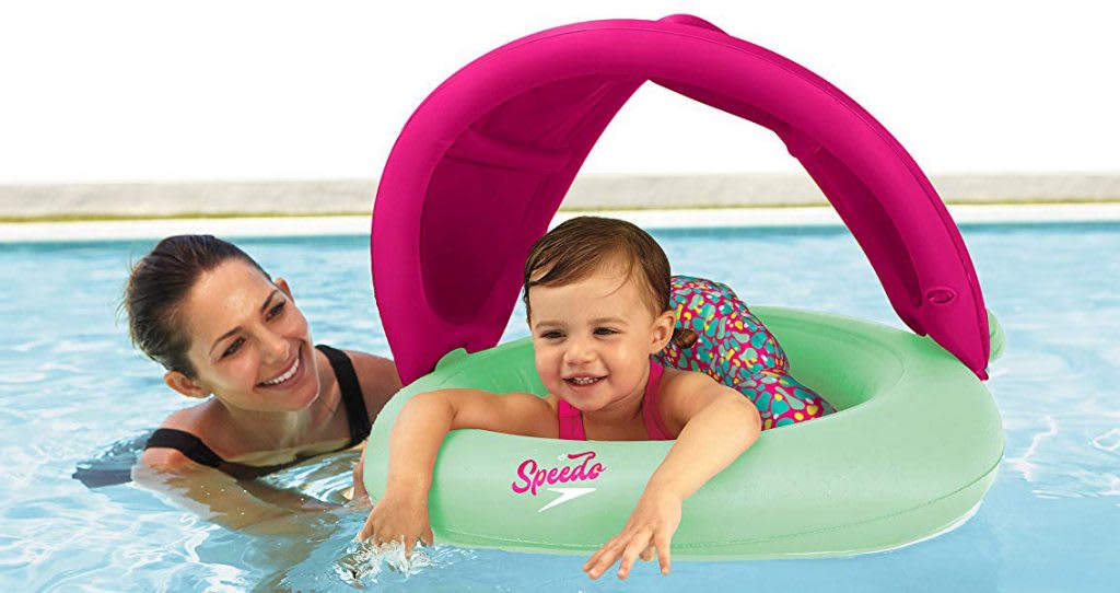 Speedo Kids Begin to Swim Fabric Baby Cruiser with Canopy