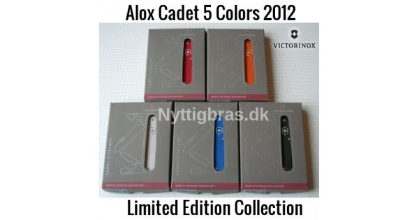 Victorinox Alox Cadet 5 Colors Collection 2012