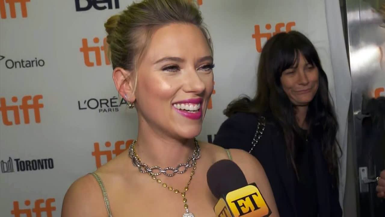 Scarlett Johansson Plays Coy About Wedding Planning at 2019 TIFF