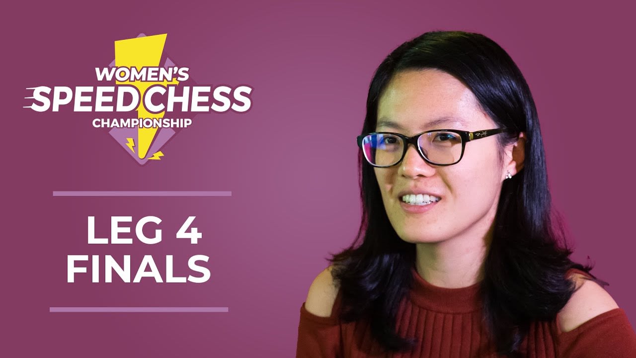 Hou Yifan Dominates in Women's Speed Chess Championship Leg 4 Finals!