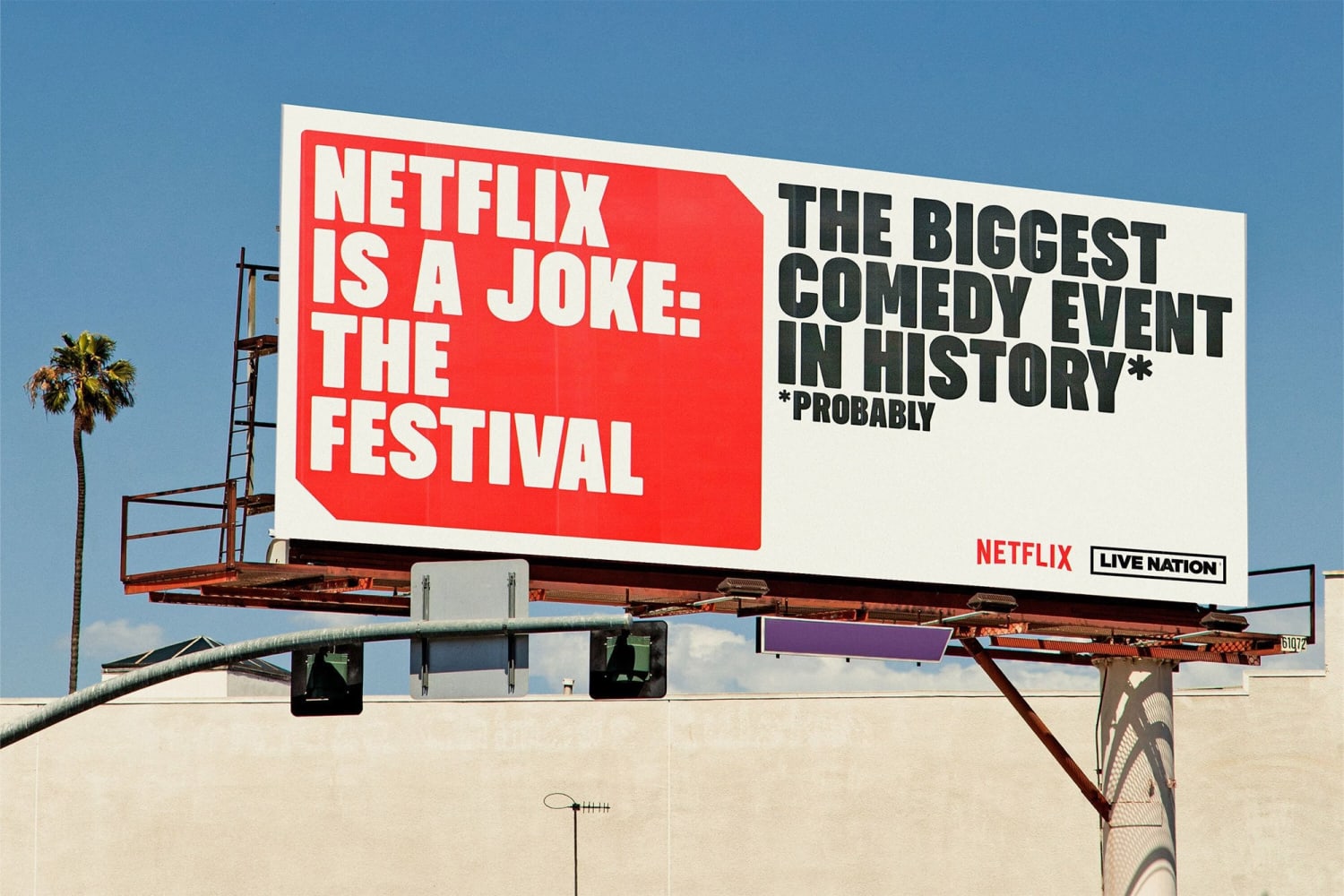 Netflix Is A Joke Festival Identity
