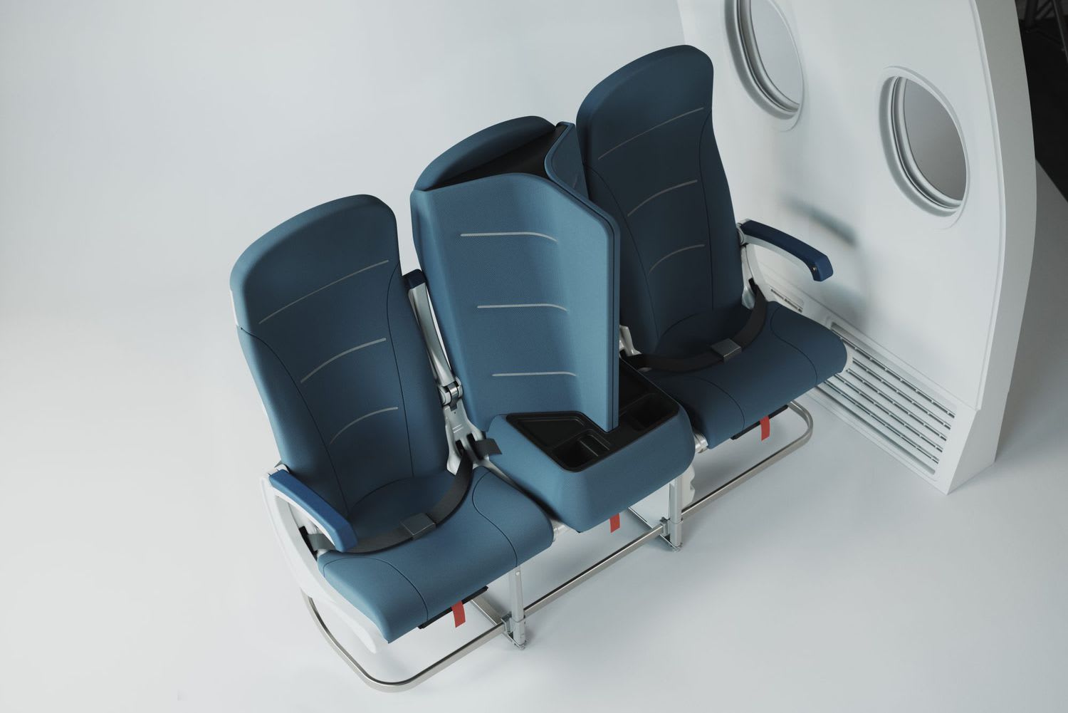 Dividers in This New Plane Seat Design Ensure Both Privacy and Social Distance