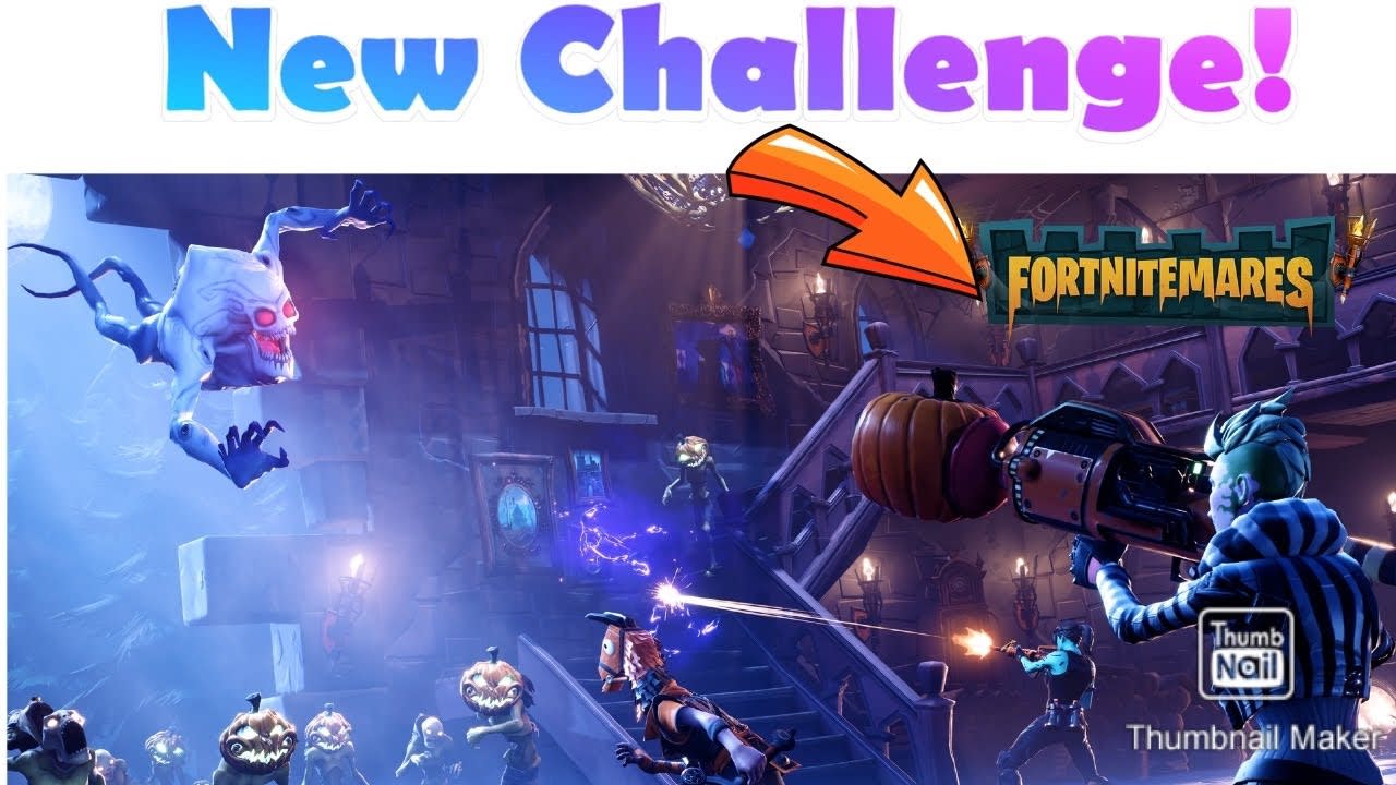 Playing Fortnitemares in Fortnite