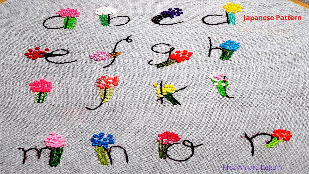 Alphabet Embroidery patterns,Alphabet Embroidery design,Secrets of Embroidery-29,Embroidery, #Miss_A