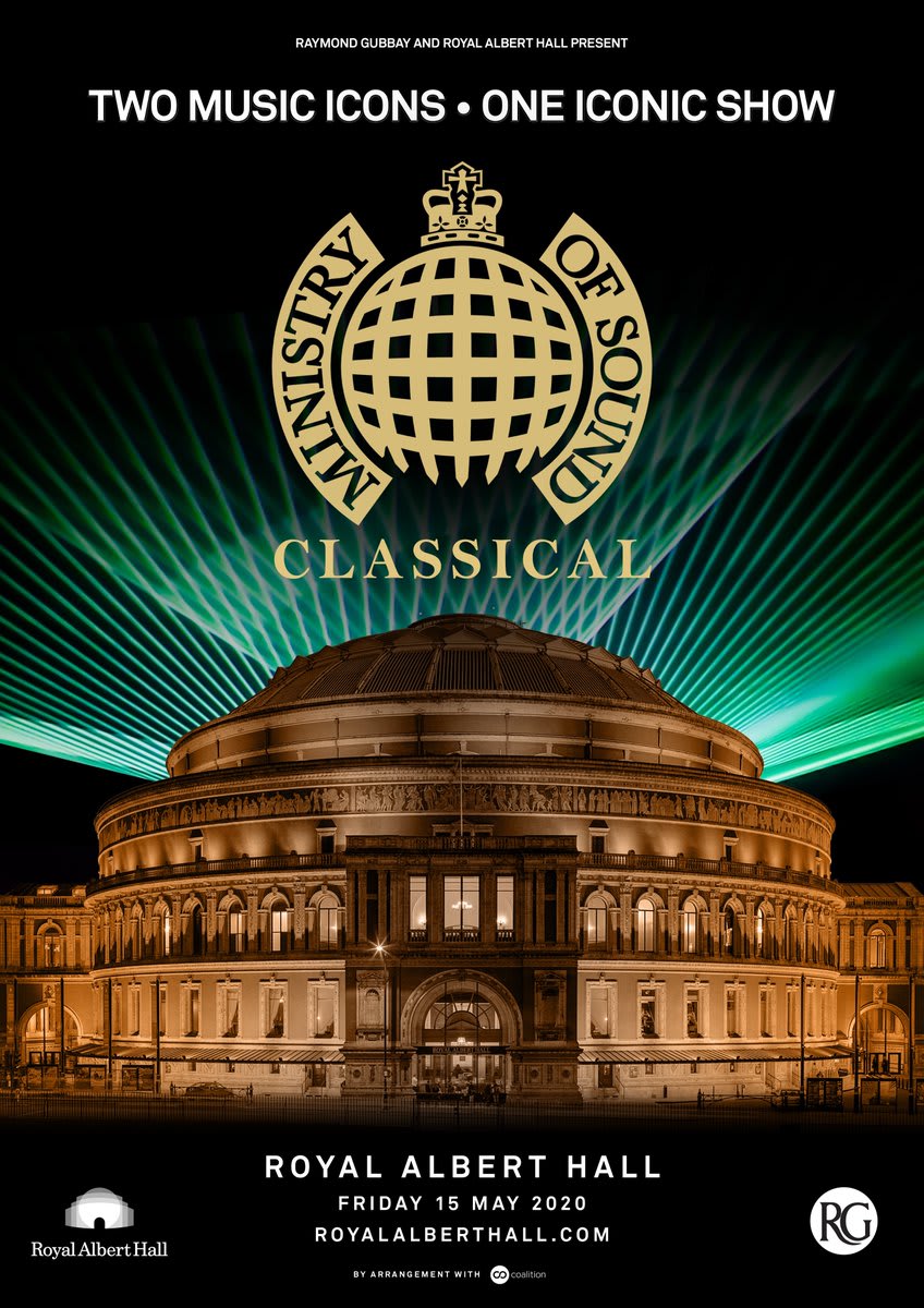 One Iconic Show. Two Music Icons. 🎻🎵 Ministry of Sound Classical returns with their biggest show to date at none other than the @royalalberthall. Grab your ticket now 👉