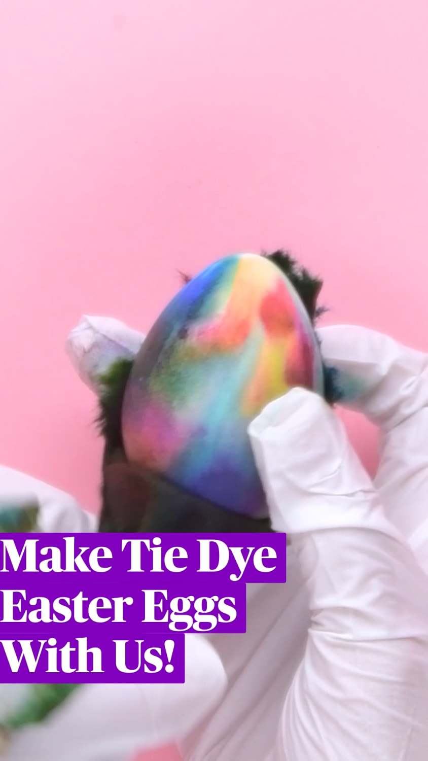 Make Tie Dye Easter Eggs With Us!