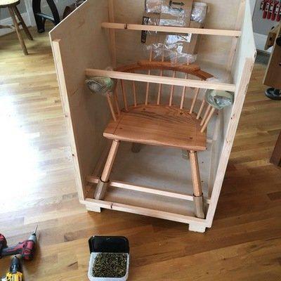 How to Properly, Safely and Affordably Crate a Chair for Shipping