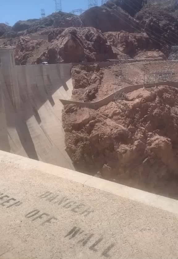 It’s impossible to throw water off the Hoover Dam