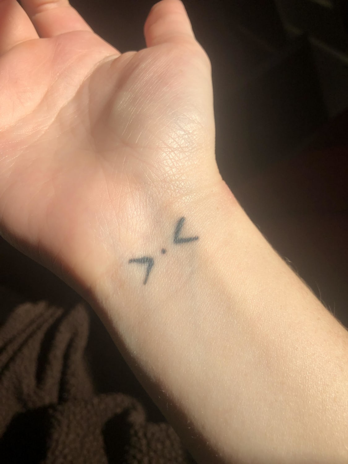 Saw a couple posts about mindfulness anchors- I’ve never heard them referred to like that before! Here’s mine :) the first and last symbols represent the past being behind me and the future in front. I’m the dot in the Here and Now.