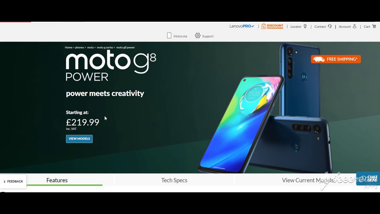 Moto G8 Power Lenovo Smart Phone - SHOP NOW