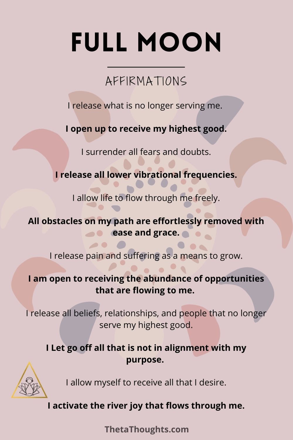Positive Affirmations Méditation