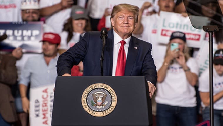 President Trump to host In-Person Rallies in COVID-19 Red Zones - Latest News and Updates from World