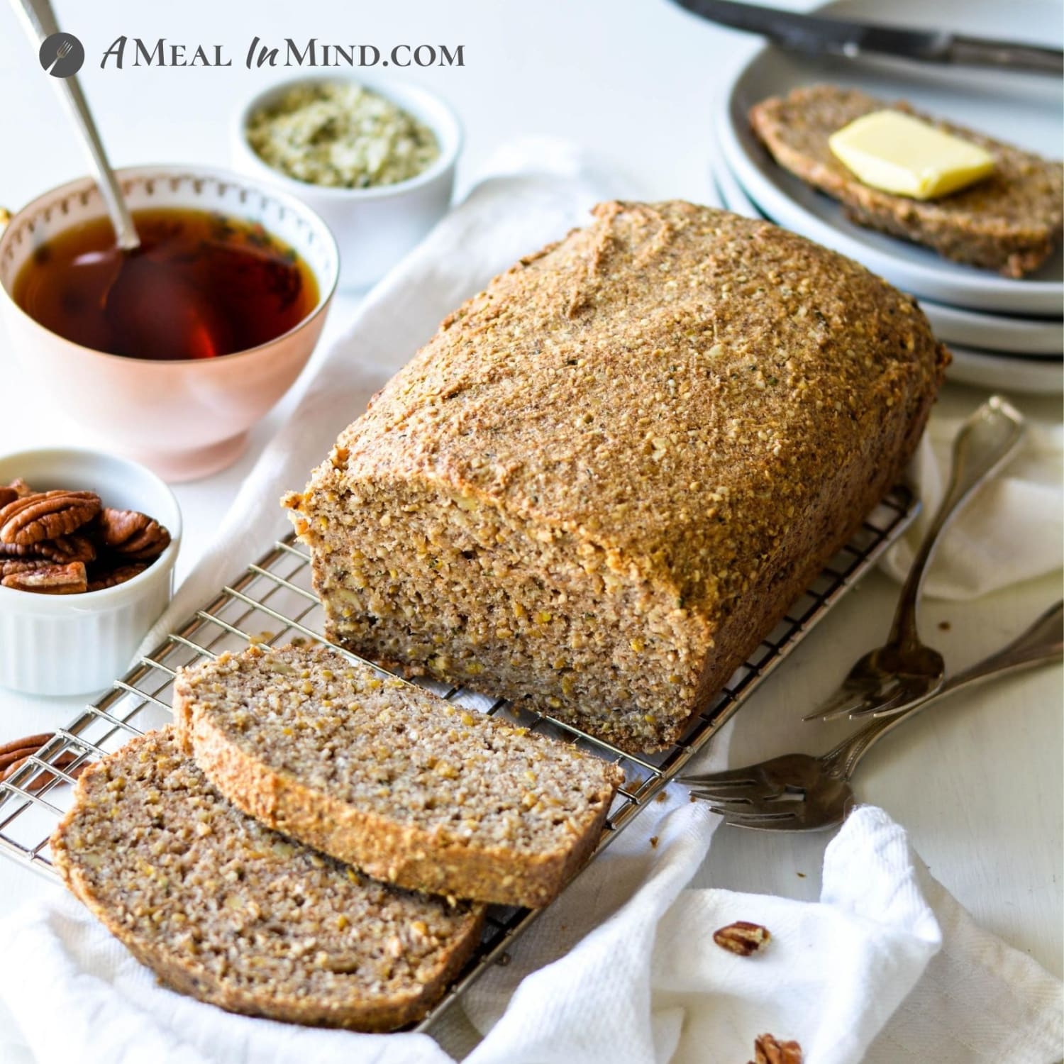 Low-Carb Nut and Seed Bread - Paleo and Gluten-Free