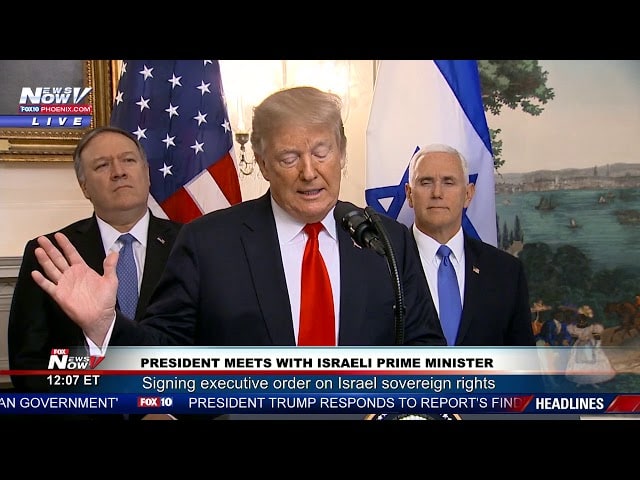 WATCH: President Trump and Prime Minister Netanyahu Remarks