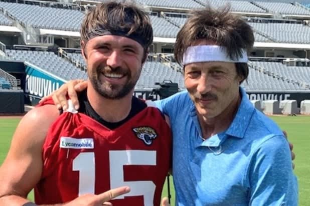 'Napoleon Dynamite' Legend Uncle Rico and NFL QB Gardner Minshew Bond While Tossing a Pigskin (Video)