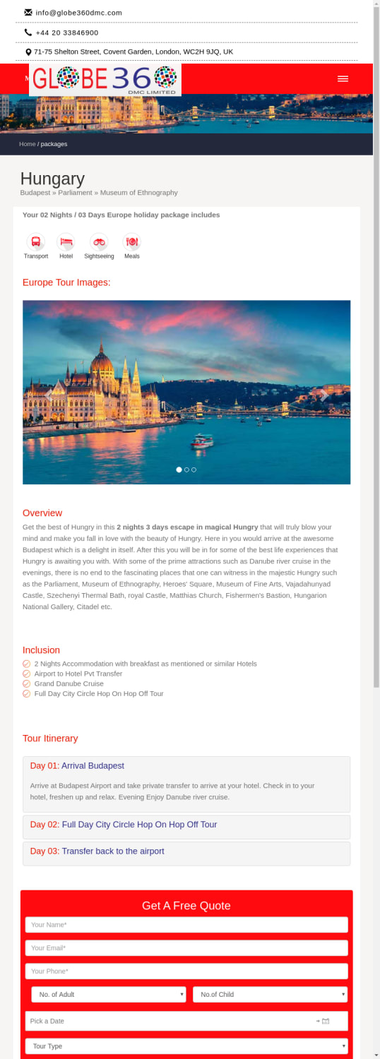 Hungary Tour Packages, Book Hungary Holiday Package at Best Price
