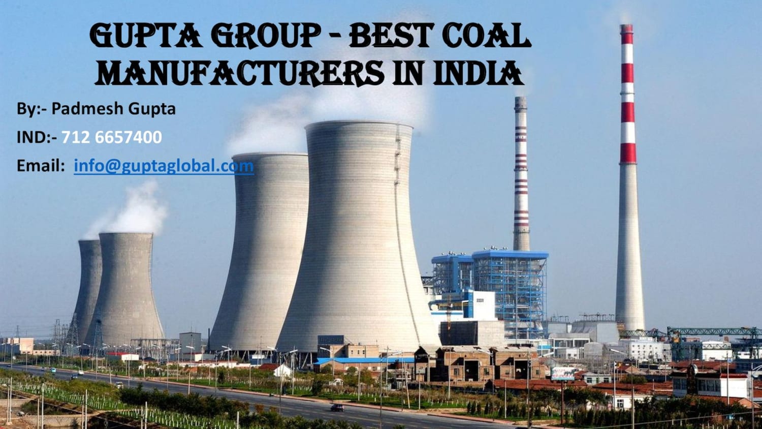 Gupta Group Best Coal Manufacturers In India