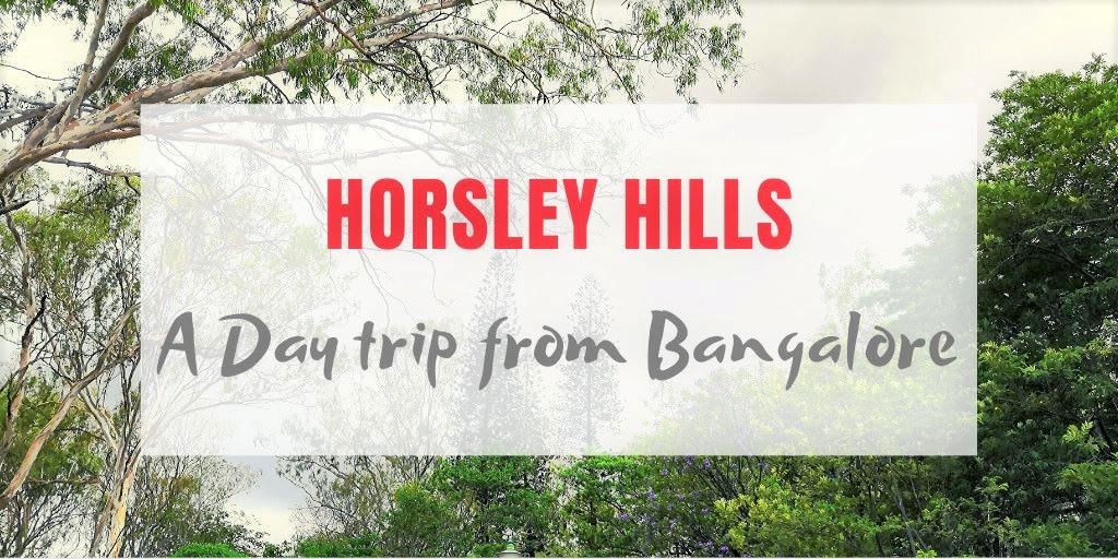 Road Trip to Horsley hills via Kaigal Falls - Backpack & Explore