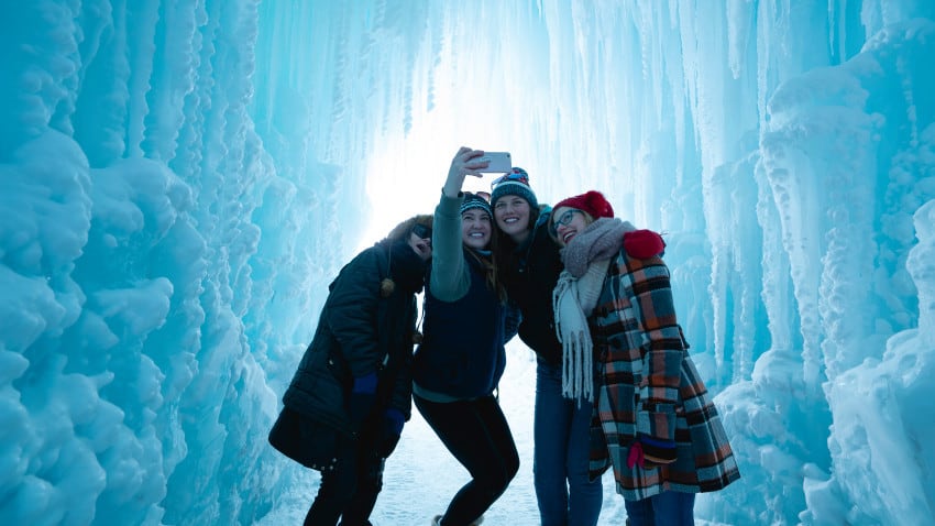 Ice Castles in NH Expected to Open Around New Year