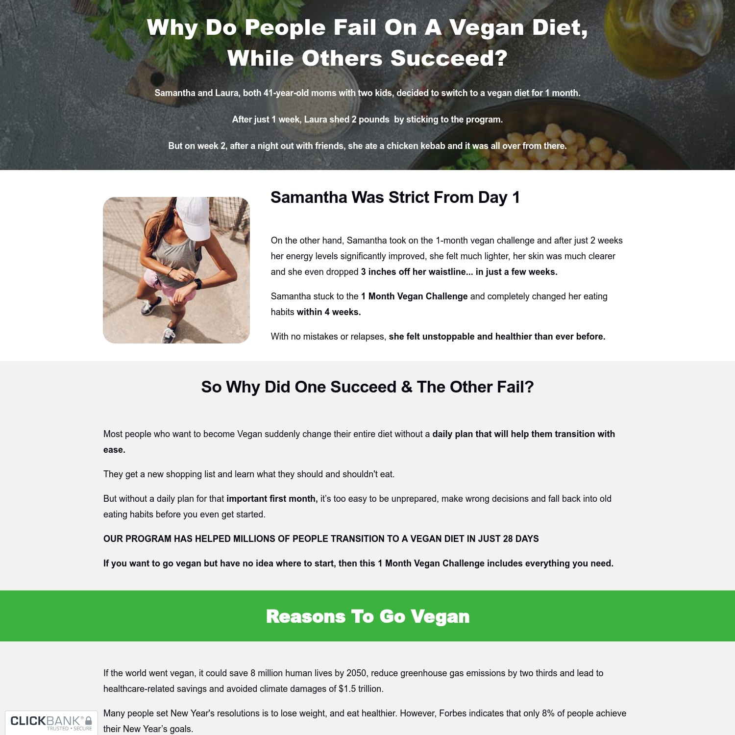 1 Month Vegan Challenge - Trying Vegan Has Never Been Easier