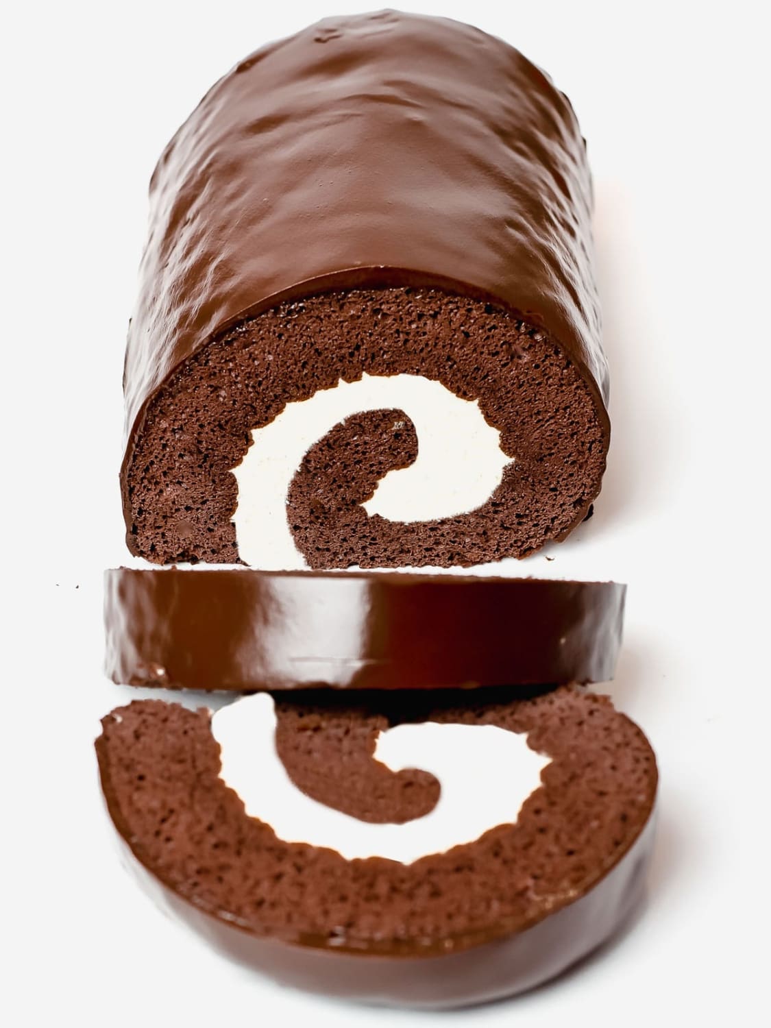 Chocolate Roll Cake - Swiss Roll