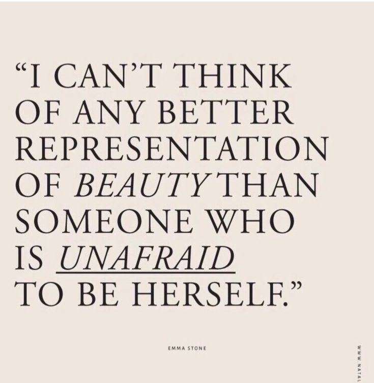 Inspirational quote about true beauty