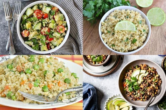 Recipes with quinoa . Easy and flavorful