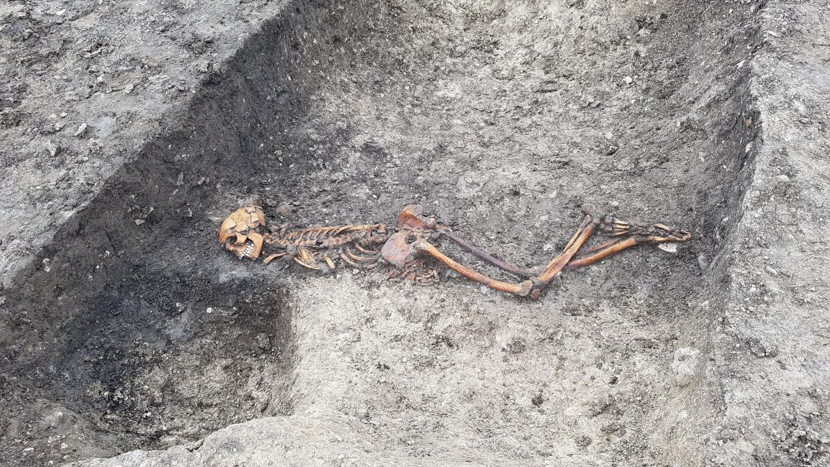 Iron age 'murder' victim unearthed outside of London