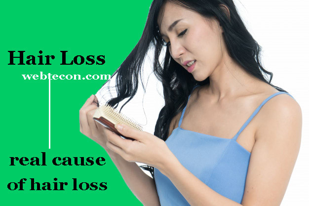 What is the real cause of hair loss? Is Hairfall a symptom of any disease?