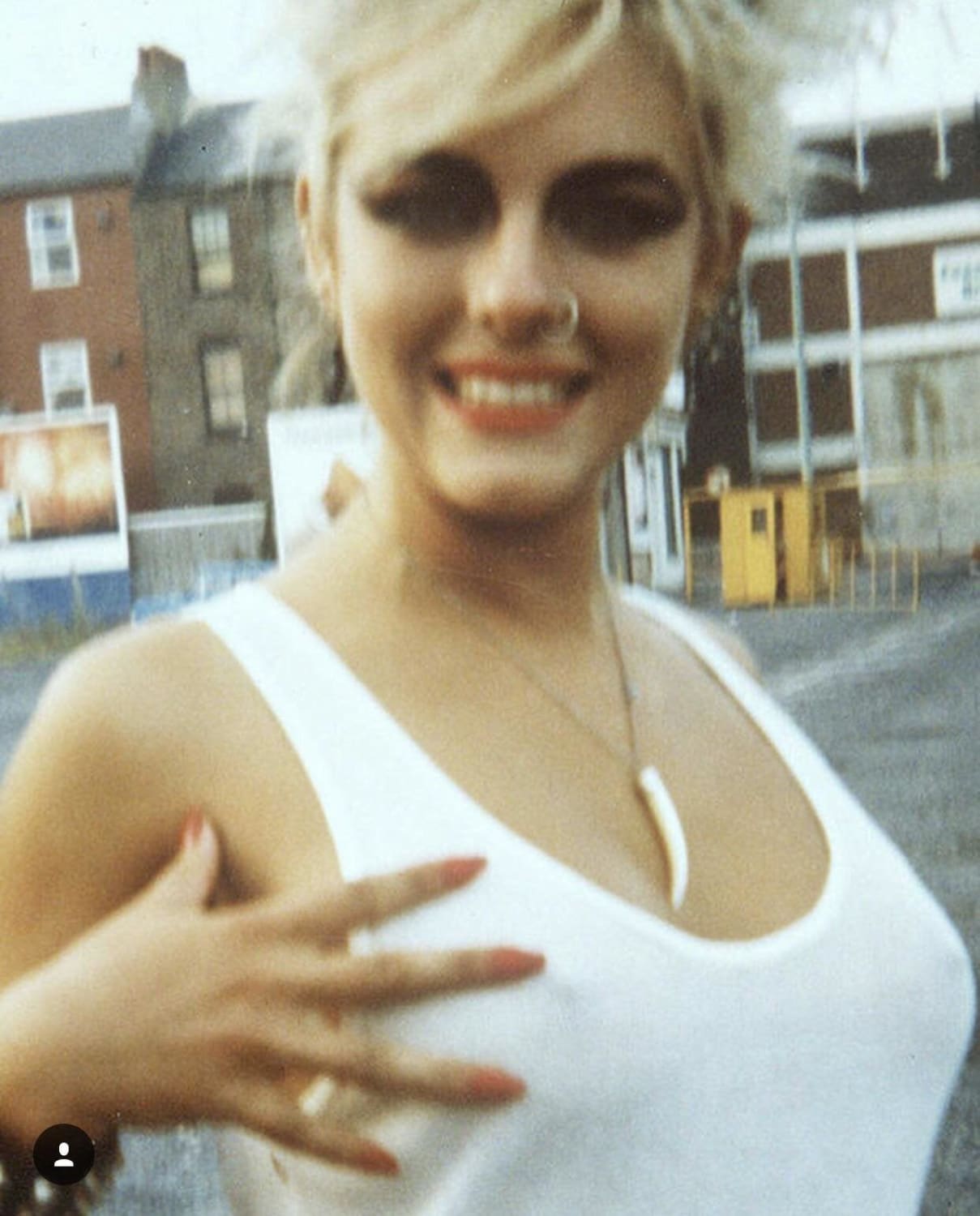 Blurry Picture of Liz Hurley, 1983