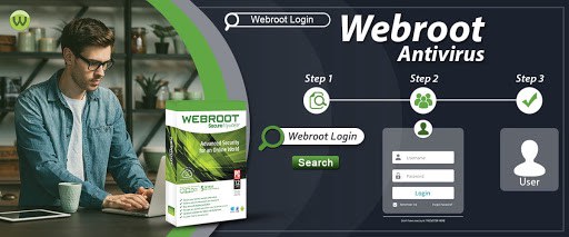 How can I log in to Webroot Antivirus?