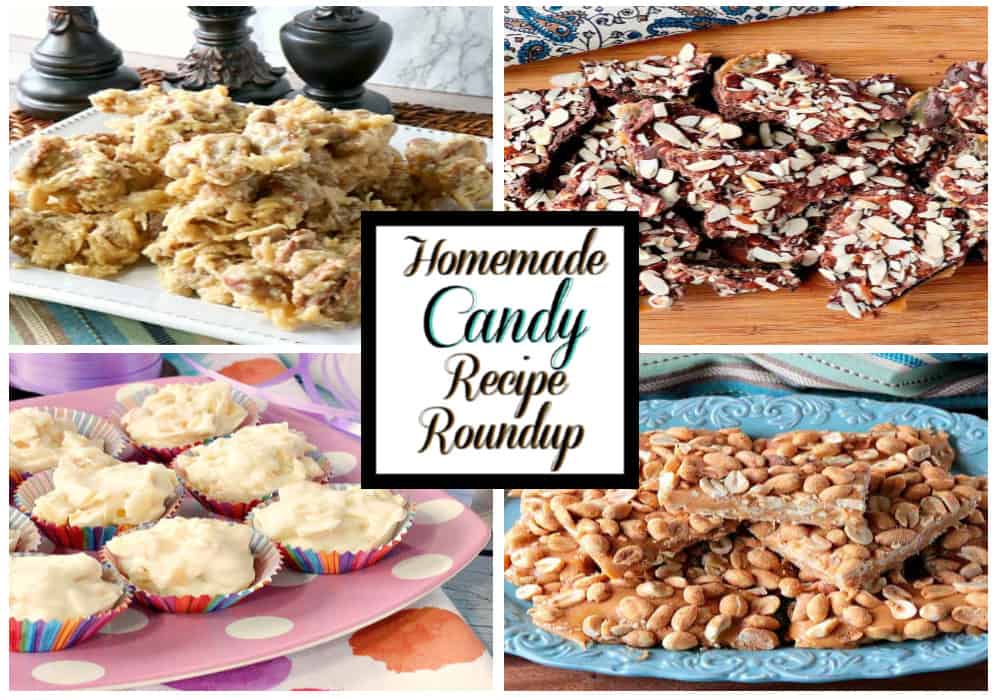 Homemade Candy Recipe Roundup - Delicious Gifts for all Occasions