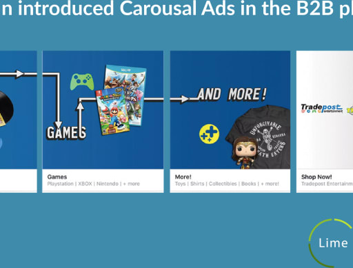 LinkedIn introduced Carousel Ads in the B2B platform