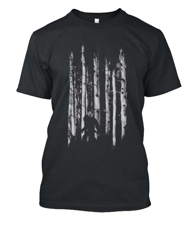 Bigfoot in the Forest Posh T Shirt