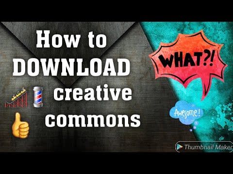 Paano mag download ng creative commons video sa you tube gamit ang (cellphone ) (2019)