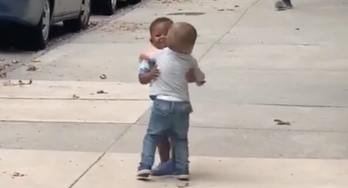 This Heartwarming Video of Toddlers Hugging Will Give You Hope For the Future