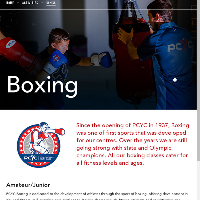 Boxing Training Classes - Boxing Club