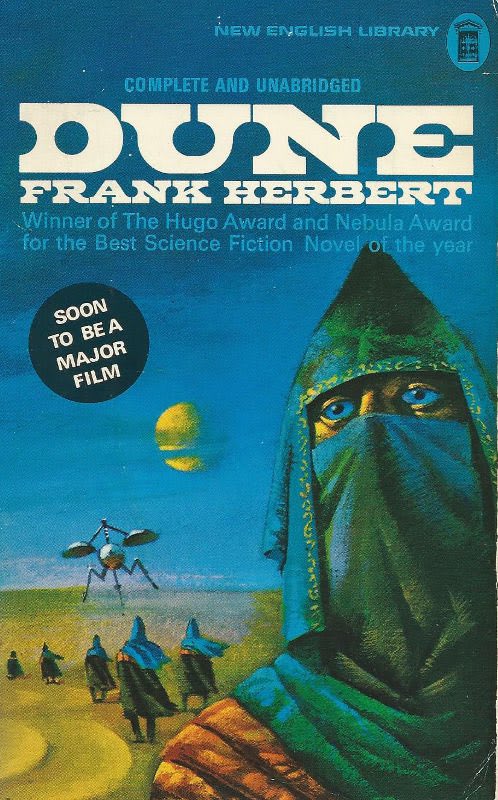 Dune book cover art by Bruce Pennington