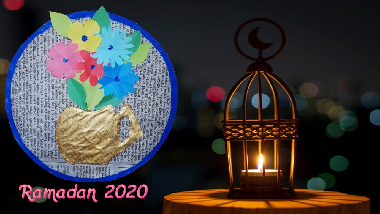 Ramadan Decorations Handicraft Wall Hanging ideas! Ramadan DIY Decorations! Ramadan 2020 Craft Ideas