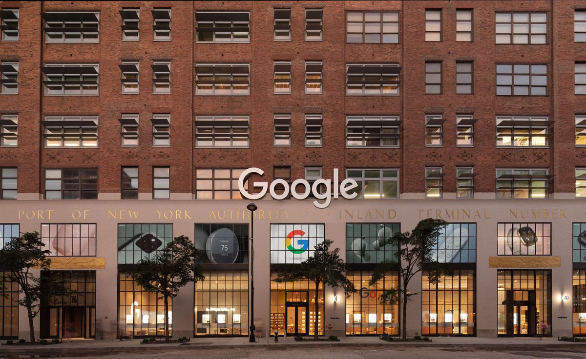 Google gets physical with first New York store