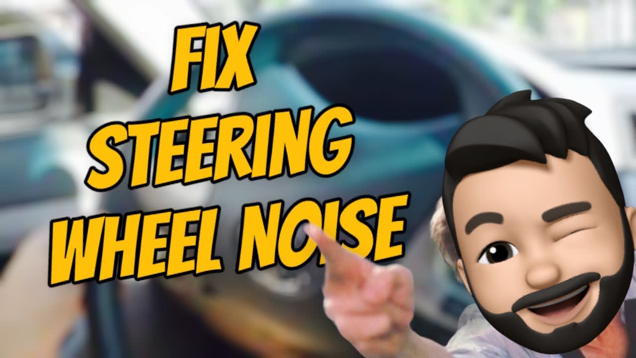 FIX Toyota Camry Steering Wheel noise knock intermediate shaft when turning